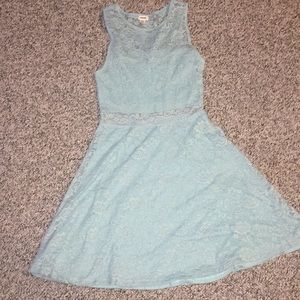 Light blue lace dress!!